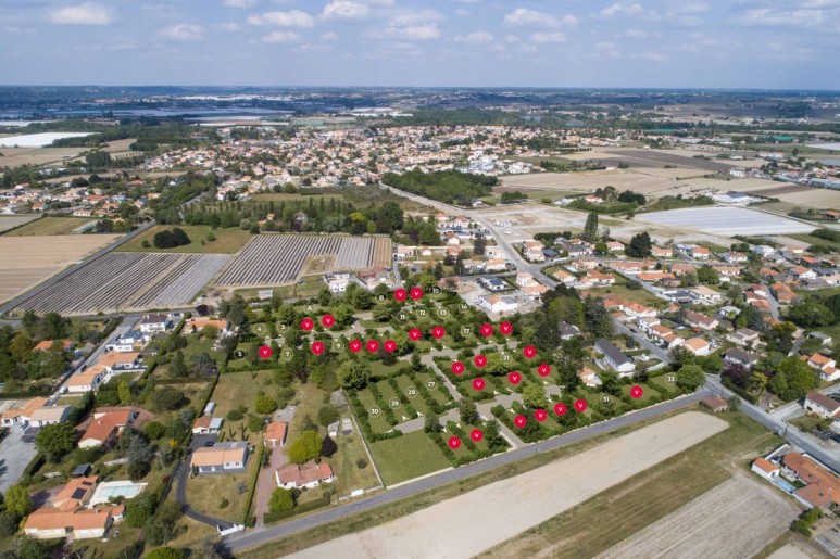 Terrain  - LE HAMEAU DE LA ROBINIERE