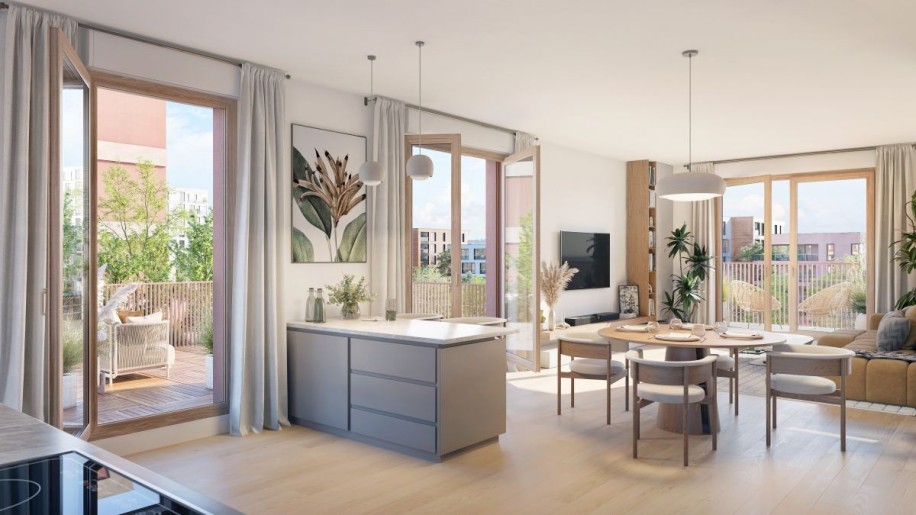 Appartement 5 pièces - CARACTÈRE