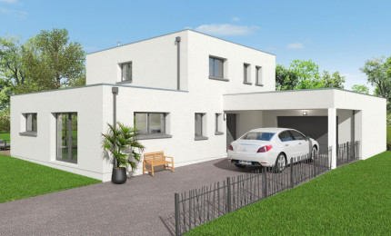 Terrain + Maison neuve de 169 m² à Le Tronchet