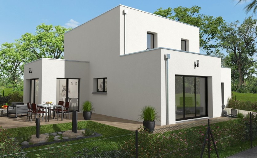 Terrain + Maison à vendre 6 pièces - 118 m²
