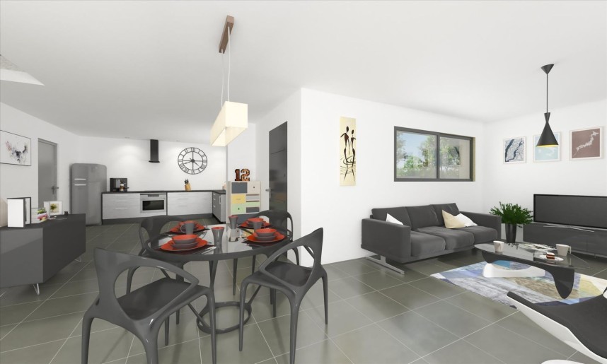 Terrain + Maison à vendre 4 pièces - 88 m²