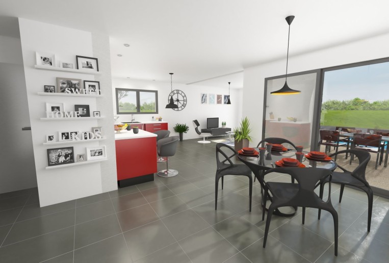 Terrain + Maison à vendre 5 pièces - 90 m²