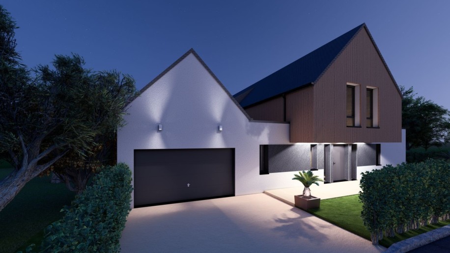 Terrain + Maison à vendre -5 pièces - 162 m²