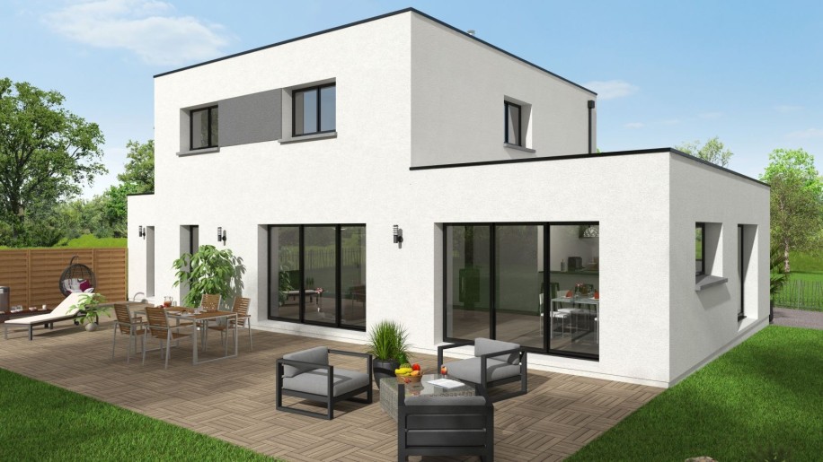 Terrain + Maison à vendre 6 pièces - 170 m²