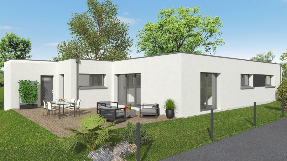 Terrain + Maison à vendre 6 pièces - 170 m²
