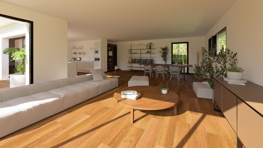 Terrain + Maison à vendre 9 pièces - 222 m²