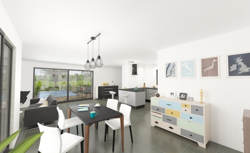 Terrain + Maison à vendre 5 pièces - 120 m²