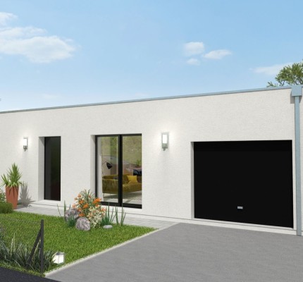 Terrain + Maison T3 75 m²