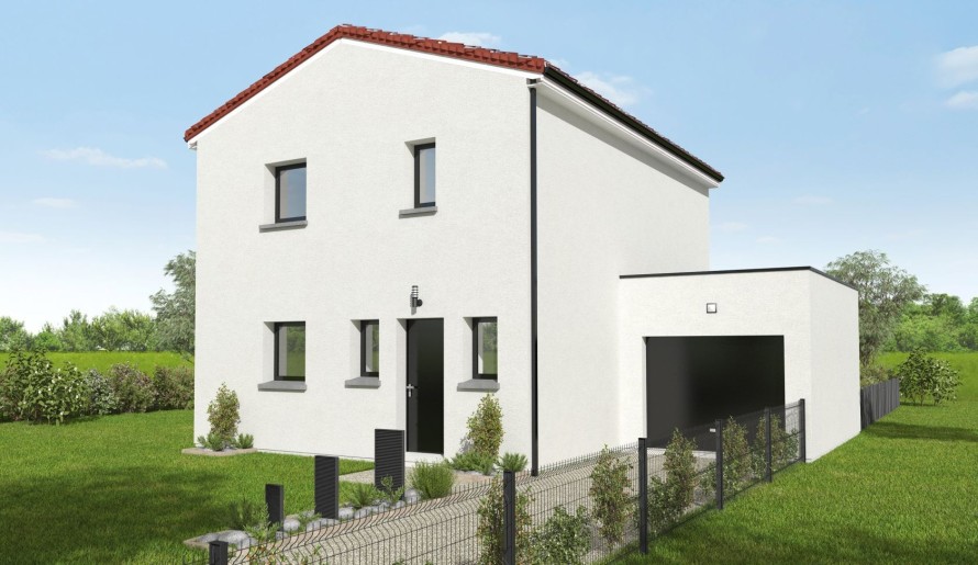 Terrain + Maison à vendre 4 pièces - 105 m²