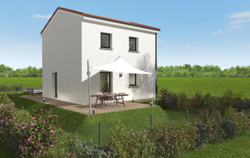 Terrain + Maison à vendre 5 pièces - 81 m²