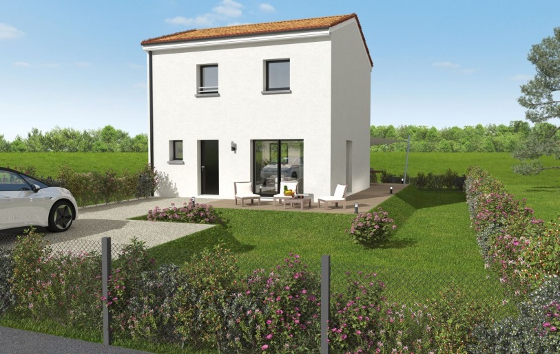 Terrain + Maison à vendre 5 pièces - 90 m²