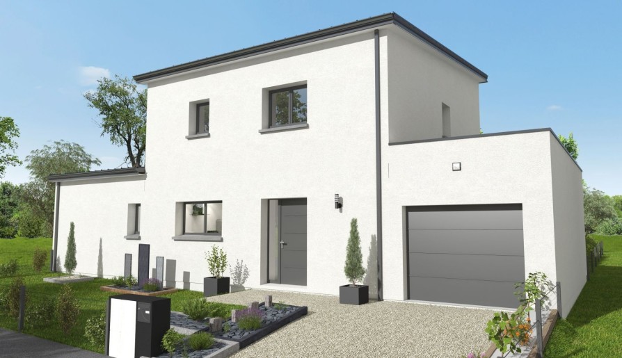 Terrain + Maison à vendre 4 pièces - 100 m²