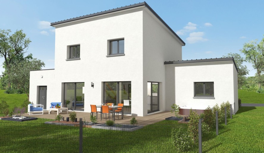 Terrain + Maison à vendre 4 pièces - 100 m²