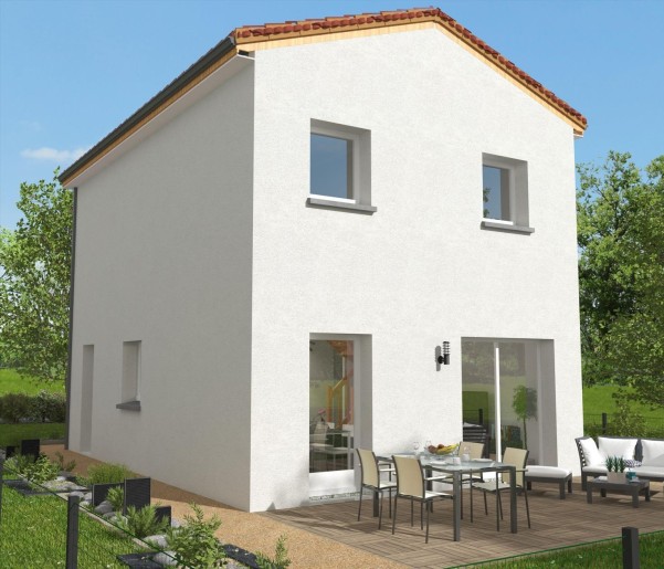 Terrain + Maison à vendre 4 pièces - 105 m²