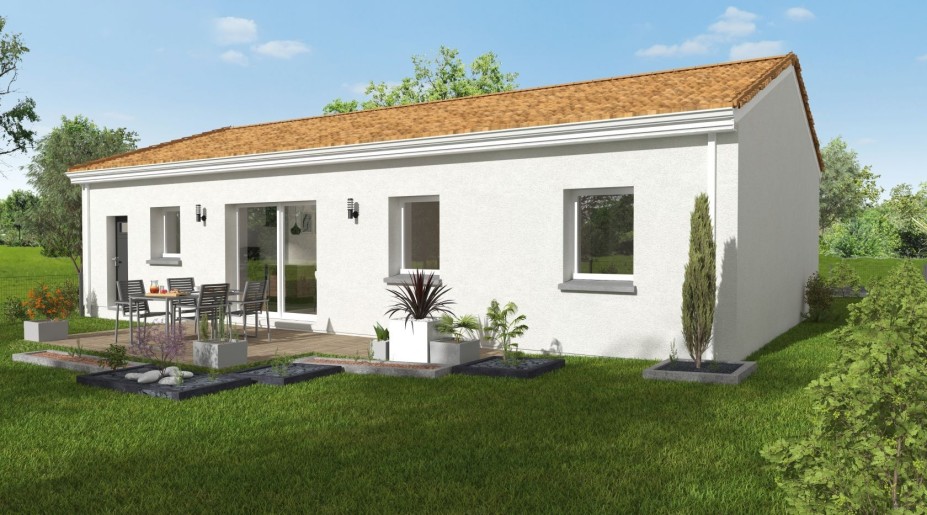 Terrain + Maison à vendre 6 pièces - 113 m²