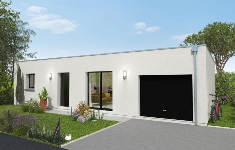 Terrain + Maison à vendre 3 pièces - 75 m²