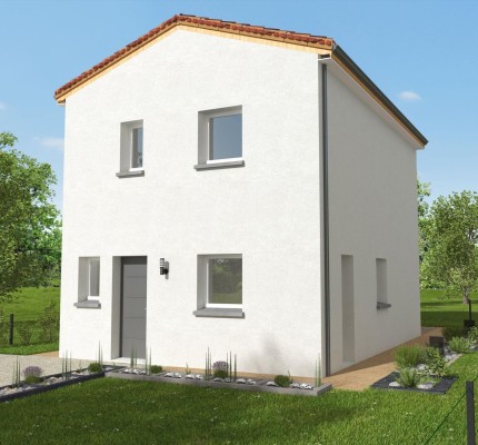 Terrain + Maison T4 80 m²