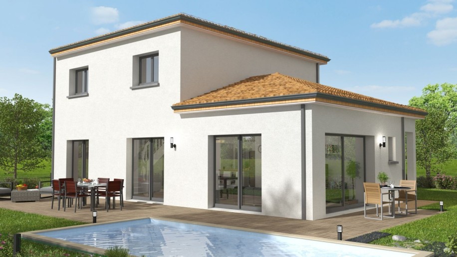 Terrain + Maison à vendre 5 pièces - 120 m²