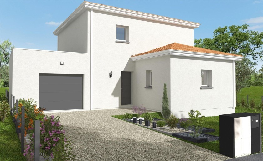 Terrain + Maison à vendre 4 pièces - 95 m²