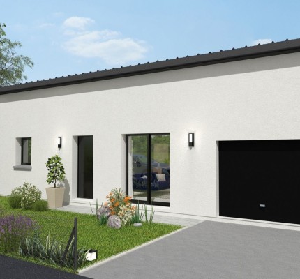 Terrain + Maison T3 75 m²