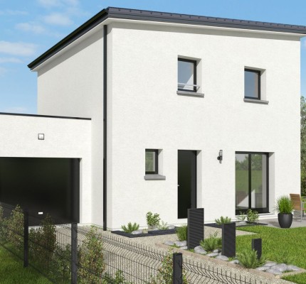 Terrain + Maison T4 85 m²