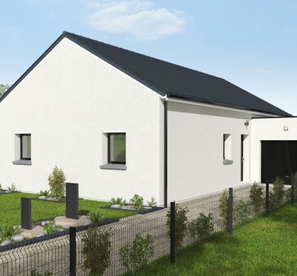 Terrain + Maison T4 95 m²