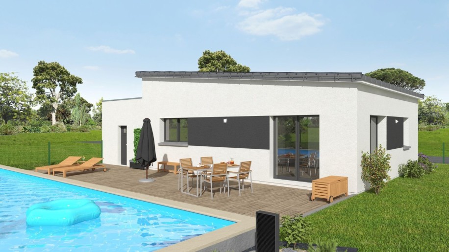 Terrain + Maison à vendre 3 pièces - 66 m²