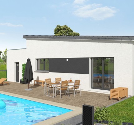 Terrain + Maison T3 66 m²