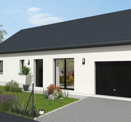 Terrain + Maison T4 85 m²