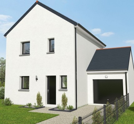 Terrain + Maison T4 85 m²