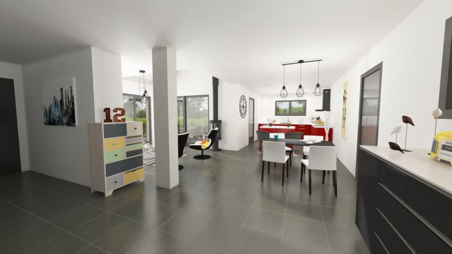 Terrain + Maison à vendre 5 pièces - 102 m²