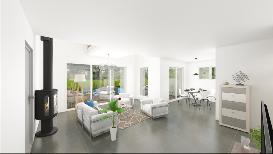 Terrain + Maison à vendre 6 pièces - 142 m²
