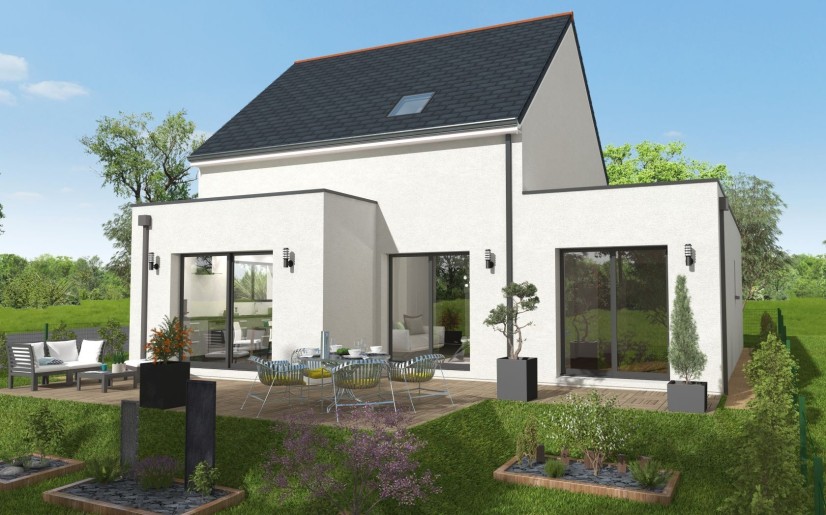 Terrain + Maison à vendre 5 pièces - 100 m²