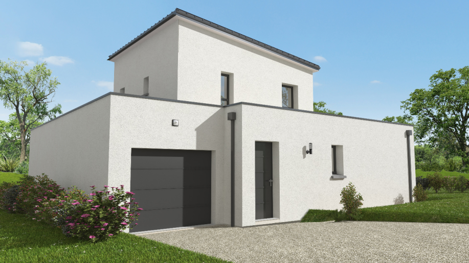 Terrain + Maison à vendre 4 pièces - 110 m²
