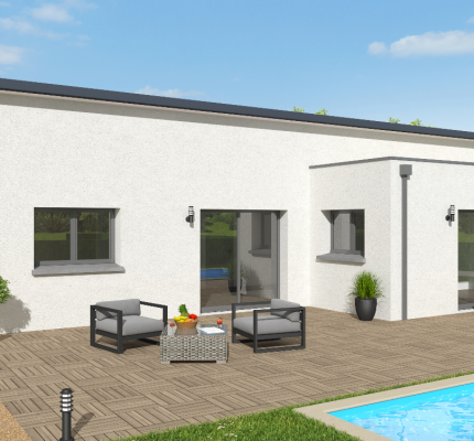 Terrain + Maison T5 20 m²