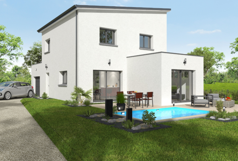 Terrain + Maison à vendre 5 pièces - 120 m²