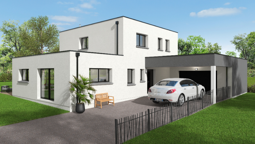 Terrain + Maison à vendre 6 pièces - 140 m²