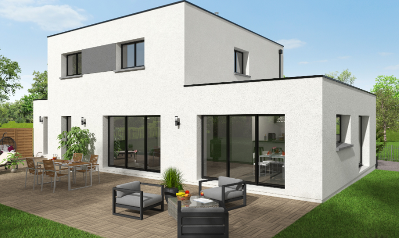 Terrain + Maison à vendre 6 pièces - 140 m²