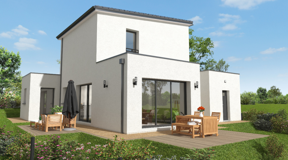 Terrain + Maison à vendre 5 pièces - 110 m²