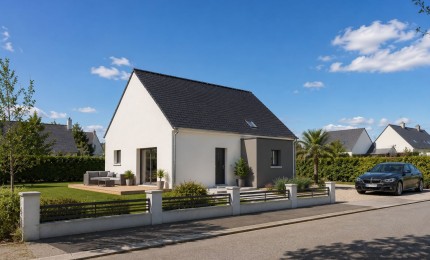 Terrain + Maison neuve de 105&nbsp;m² à Sainte-Sève
