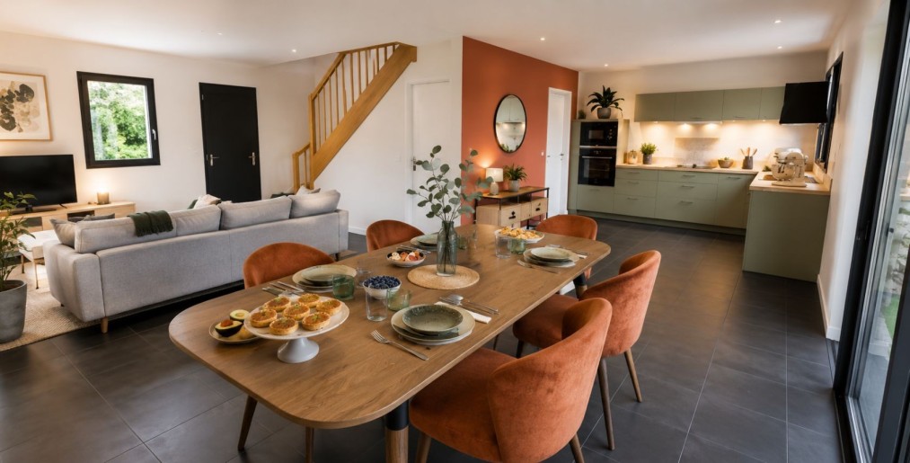 Terrain + Maison neuve de 85&nbsp;m² à Sainte-Sève
