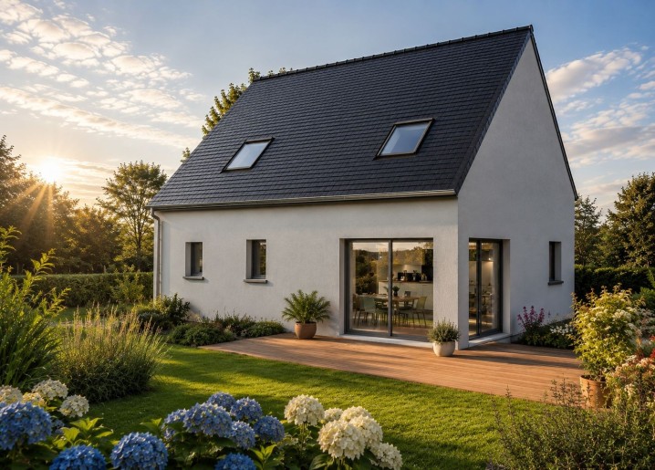 Terrain + Maison neuve de 100&nbsp;m² à Le Faou