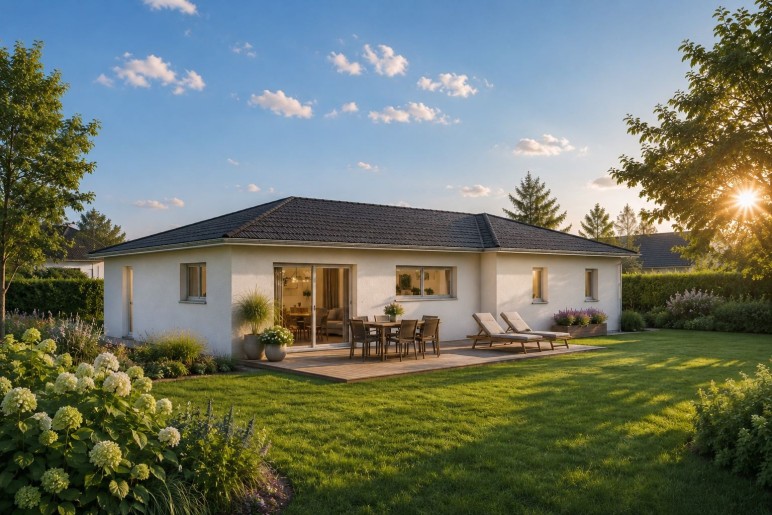 Terrain + Maison neuve de 100&nbsp;m² à Sainte-Sève
