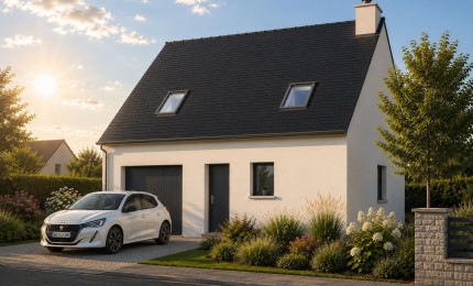 Terrain + Maison neuve de 85&nbsp;m² à Sainte-Sève