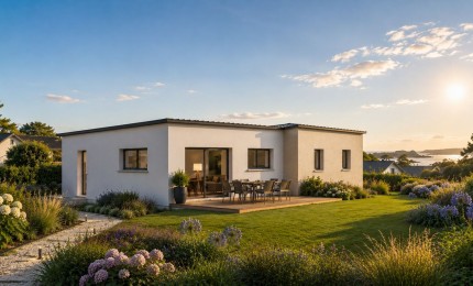 Terrain + Maison neuve de 95&nbsp;m² à Cléder