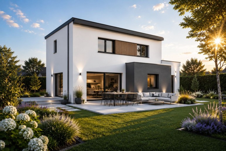 Terrain + Maison neuve de 105&nbsp;m² à Cléder
