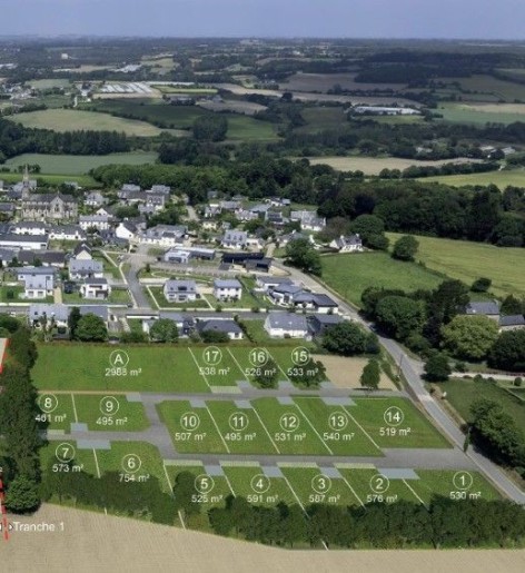 Terrain + Maison neuve de 105&nbsp;m² à Garlan
