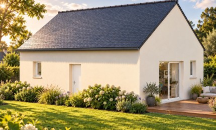 Terrain + Maison neuve de 44&nbsp;m² à Cléder