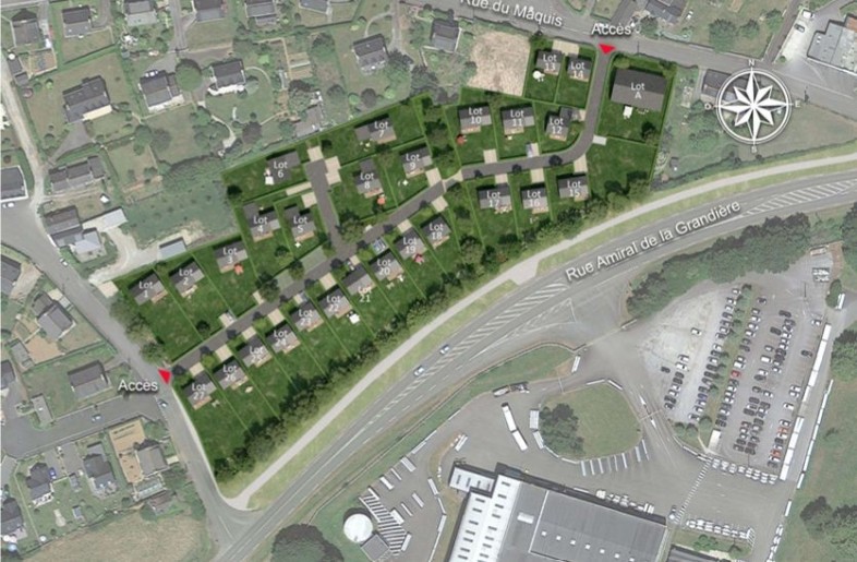Terrain + Maison neuve de 105&nbsp;m² à Briec