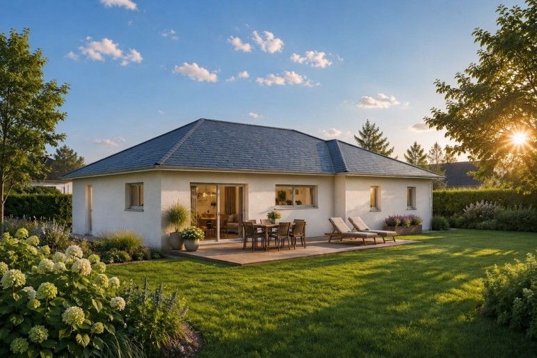Terrain + Maison neuve de 95&nbsp;m² à Cléder